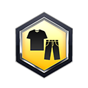 Token Vestuário no Free Fire - item Comum