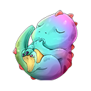 Token Dino no Free Fire - item Comum