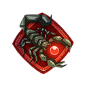 Token Escorpião no Free Fire - item Comum
