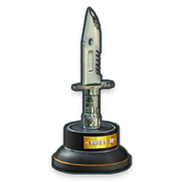 Faca voadora - Prata