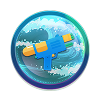 Arma de Água no Free Fire - item Comum