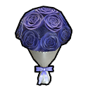 Buquê de Corações (Azul) no Free Fire - item Comum