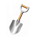 Pá de Prata no Free Fire - item Raro