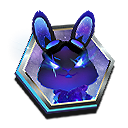 Token Coelhão Galático no Free Fire - item Comum