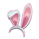 Coelhito no Free Fire - item Comum