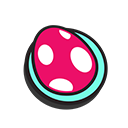 Ovo de Páscoa Vermelho