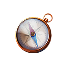 Bússola no Free Fire - item Comum