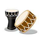 Token de Tambor no Free Fire - item Comum