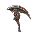 Foice - Vermelha no Free Fire - item Comum