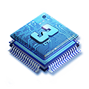 Token Chip Azul no Free Fire - item Comum