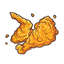 Token Frango Frito no Free Fire - item Comum