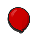 Token Balão Vermelho