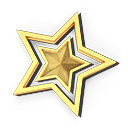 Token Estrela Dourada no Free Fire - item Comum