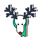 Token Rudolph no Free Fire - item Comum