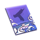 Token Mini Uzi Tio Barão no Free Fire - item Comum