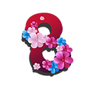 Parabéns pelo seu dia, guerreira! no Free Fire - item Comum