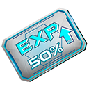 Cartão 50% EXP no Free Fire - item Raro