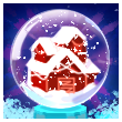Avatar Globo de Neve no Free Fire - item Épico
