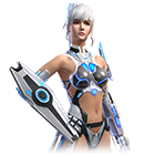 Conjunto Anjo Cibernético no Free Fire - item Épico+