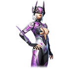 Conjunto Deusa do Vazio no Free Fire - item Épico+