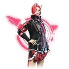 Conjunto Veterana Inconsequente no Free Fire - item Mítico