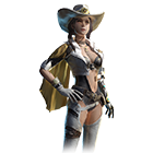 Conjunto Vento Oeste no Free Fire - item Épico+