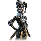 Conjunto Palhaça Dourada