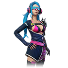 Conjunto Psiquê Cibernética no Free Fire - item Mítico