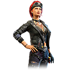 Conjunto Pistoleira da Estrada no Free Fire - item Épico