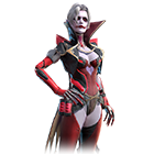 Conjunto Lady Drakas no Free Fire - item Mítico