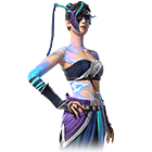 Conjunto Aparição Marinha no Free Fire - item Épico+