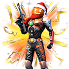 Conjunto de Homem Gengibre no Free Fire - item Épico