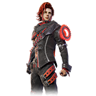 Conjunto Ruínas da Guerra no Free Fire - item Mítico