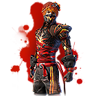 Conjunto Vermelho Flamejante