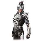 Conjunto Ameaça Prateada no Free Fire - item Épico+