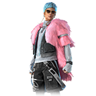 Conjunto Pantera Cor de Rosa