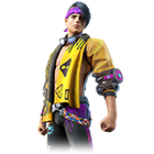 Conjunto Jogos de Verão 2020 (M) no Free Fire - item Épico+