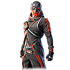 Conjunto Espírito Escarlate no Free Fire - item Épico+