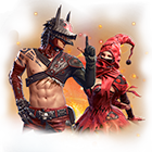 Conjunto Grande Lobo no Free Fire - item Épico