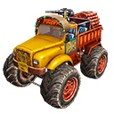 Caminhão Monstro - Sândalo Vermelho