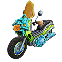 Moto - Veículo do Mar no Free Fire - item Épico