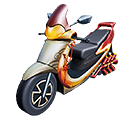 Moto - Amazona Flamejante