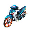 Moto - Veículo Praiano no Free Fire - item Épico