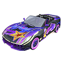 Carro Esportivo - No hype do Neon no Free Fire - item Épico
