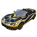 Carro Esportivo - Mão Dourada no Free Fire - item Épico