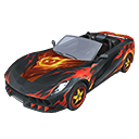 Carro Esportivo - Motor Chamuscado