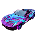 Carro Esportivo - Tropa do Cemitério no Free Fire - item Épico