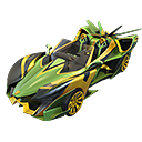 Carro Esportivo - Serpente Esmeralda no Free Fire - item Épico