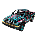 Picape - Piratas Futuristas no Free Fire - item Raro