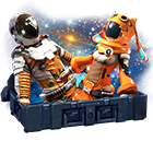 Conjunto Astronauta no Free Fire - item Épico